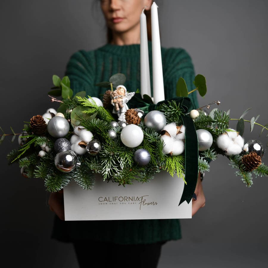 Lavender Harvest Wreath front